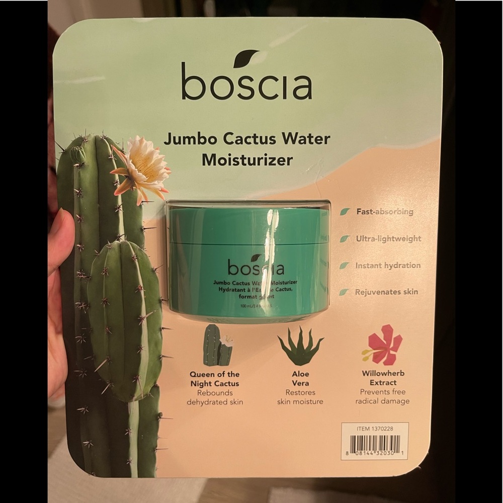 NEW in box Boscia Jumbo Cactus Moisturizer 100ml Skin Care Sephora Lotion